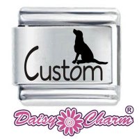 Personalised Dog Italian Charm by Daisy Charm®