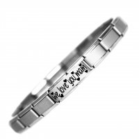 We love you mam Stainless Steel Bracelet - Great Gift