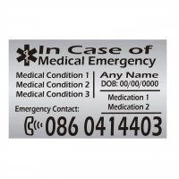 Medical Alert Card