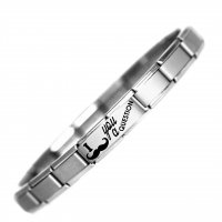 I Moustache you a question Stainless Steel Bracelet