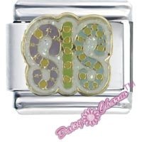 Sis (Sister) Polka Dots Italian Charm