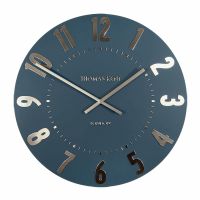 20" 51cm Mulberry Wall Clock Midnight Blue - Thomas Kent