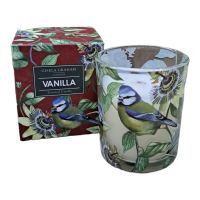 Blue Tit Bird Scented Boxed Candle - Vanilla - Gisela Graham