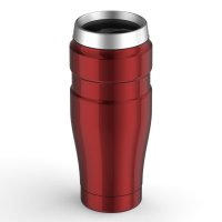 Thermos Red Stainless Steel Travel Tumbler - 470ml