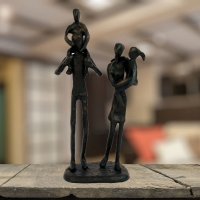 Elur Iron Figurine Family of 4 Outing 21cm