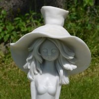 Solstice Sculptures Florence 55cm in Ivory Effect