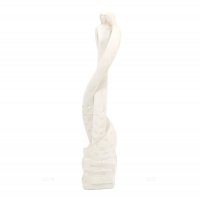 Solstice Sculptures Tender Kiss 82cm in Ivory Effect