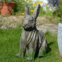 Solstice Sculptures Driftwood Rabbit 33cm