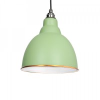 The Brindley Pendant in Sage Green
