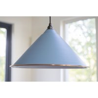 The Hockley Pendant in Pale Blue