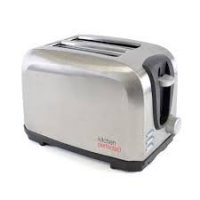 Lloytron Kitchen Perfected 2 Slice Toaster 700W - Brushed Steel