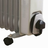 Daewoo 2500W Oil Filled Radiator Heater