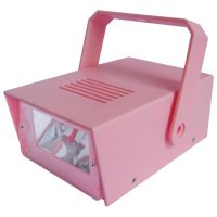 Cheetah Pink Battery Operated LED Mini Strobe  - (G011KP)