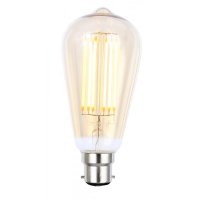 Vintage LED 6w ST64 BC Tinted Filament Lamp - Dimmable - (INL-ST64-LED-BC-TINT)