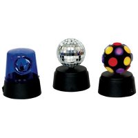 Cheetah Funki Party Set Containing Mini Disco Lights - (G017KA)