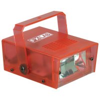 FX LAB Red 14 W Plastic Mini Strobe - (G011DR)