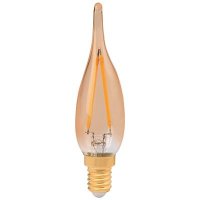 Girard Sudrom 1w Filament E14 Candle Amber - (GD2337)