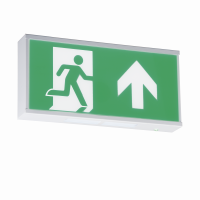 Knightsbridge 230V IP20 Wall Mounted LED Emergency Exit sign (maintained/non-maintained) (EMRUN)