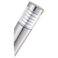 Luxform Quebec Angled Wall Light (E27) Stainless Steel - (LF0619)