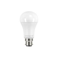 INTEGRAL GLS BULB B22 1521LM 15W 2700K DIMMABLE 240 BEAM FROSTED (ILGLSB22DC033)