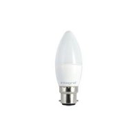 INTEGRAL CANDLE BULB B22 500LM 5.5W 5000K NON-DIMM 280 BEAM FROSTED (ILCANDB22NF017)