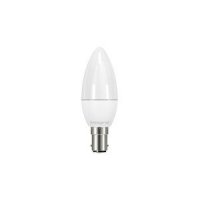 INTEGRAL CANDLE BULB B15 470LM 5.5W 2700K NON-DIMM 240 BEAM FROSTED (ILCANDB15NC014)
