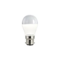 INTEGRAL GOLF BALL BULB B22 470LM 5.5W 2700K NON-DIMM 240 BEAM FROSTED (ILGOLFB22NC018)