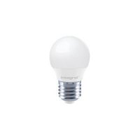 INTEGRAL GOLF BALL BULB E27 470LM 6.3W 2700K DIMMABLE 260 BEAM FROSTED (ILGOLFE27DC043)