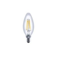 INTEGRAL OMNI FILAMENT CANDLE BULB E14 470LM 4.5W 2700K DIMMABLE 300 BEAM CLEAR FULL GLASS (ILCANDE14D050)