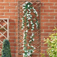 Smart Garden Heavy Duty Framed Willow Trellis 1.8 x 0.60M - Square