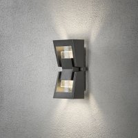 Konstsmide Potenza Wall Lamp LED Anthracite grey - (7971-370)