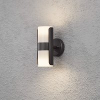 Konstsmide Modena Double Wall Light Black - (7522)