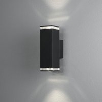 Konstsmide Antares Wall Light Black GU10 - (407-750)