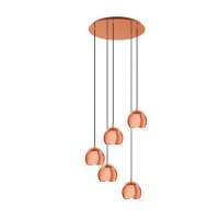 Copper ROCAMAR 5 Pendant Light - (98595)