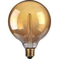 Kosnic 4w LED G125 Globe Gold ES - (KFLM04G125/E27-GLD)