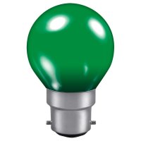 Kosnic 1w LED Green Golfball BC - (KLED01GLF/B22-GR)