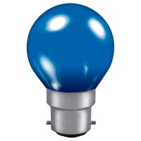 Kosnic 1w LED Blue Golfball BC - (KLED01GLF/B22-BL),