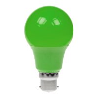 Pro-lite GLS LED 6W BC 240V GREEN DIMMABLE - (GLS/LED/6W/BC/GREEN/D)