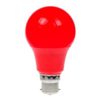 Pro-lite GLS LED 6W BC 240V RED DIMMABLE - (GLS/LED/6W/BC/RED/D)