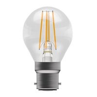 Bell 4W LED Filament Dimmable Round BC Clear 2700K - (05310)