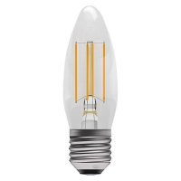Bell 4W LED Filament Dimmable Candle ES Clear 2700K - (05308)