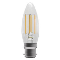 Bell 4W LED Filament Dimmable Candle BC Clear 2700K - (05305)