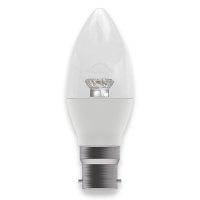 Bell 4w 35mm Dimmable LED Candle BC Clear 4000k (05075)