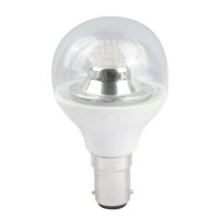 Bell 4w 45mm Dimmable LED Round Ball SBC Clear 4000k (05158)