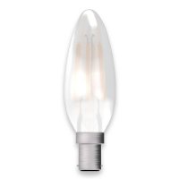 Bell 4W LED Filament Dimmable Candle SBC Satin 2700K - (05313)