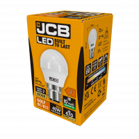JCB 4.9W LED Golfball BC 3000K Warm White (S10969)