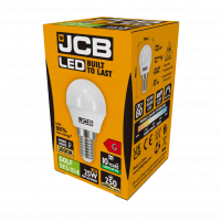 JCB 3W LED Golfball SES 3000K Warm White (S10968)