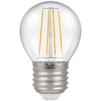 Crompton 5w LED Round Filament Clear Dimmable 2700K  ES-E27 - (7239)