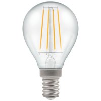 Crompton 5w LED Round Filament Clear Dimmable 2700K SES-E14 - (7246)