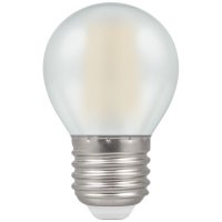 Crompton 5w LED Round Filament Pearl Dimmable 2700K ES-E27 - (7277)